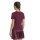 adidas Satin T-Shirt Kinder - maroon/maroon