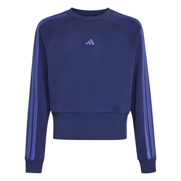 adidas Satin Sweatshirt Kinder - dkblue/dualin