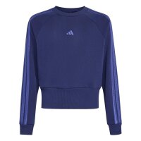 adidas Satin Sweatshirt Kinder - dkblue/dualin
