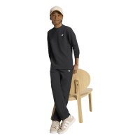 adidas Regular Straight Leg Waffle lange Hose Kinder - black