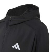 adidas Tech App Trainingsjacke Kinder - black/black/refsil