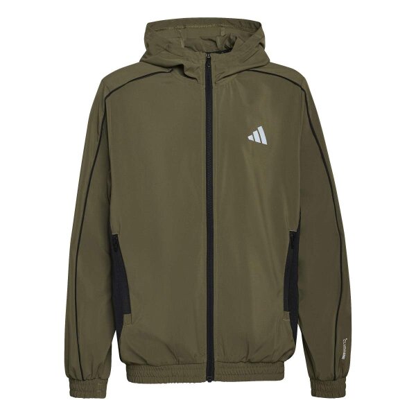 adidas Tech App Trainingsjacke Kinder - olistr/black/refsil