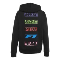 adidas Mercedes-AMG Petronas F1 Team Lon Hoodie Kinder - black