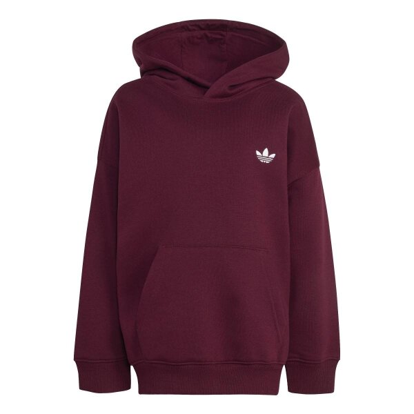 adidas Hoodie Pant Set Kinder - maroon