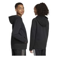 adidas Spacer Full-Zip HO Kapuzenjacke Kinder - black