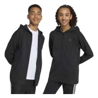 adidas Spacer Full-Zip HO Kapuzenjacke Kinder - black