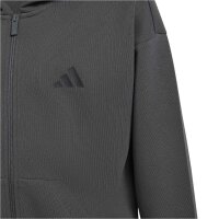 adidas SL Full-Zip 220 Kapuzenjacke Kinder - grey six/black