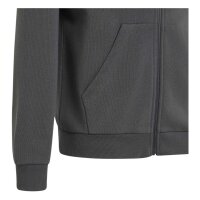 adidas SL Full-Zip 220 Kapuzenjacke Kinder - grey six/black