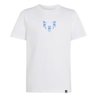 adidas Messi Icon Graphic T-Shirt Kinder - white
