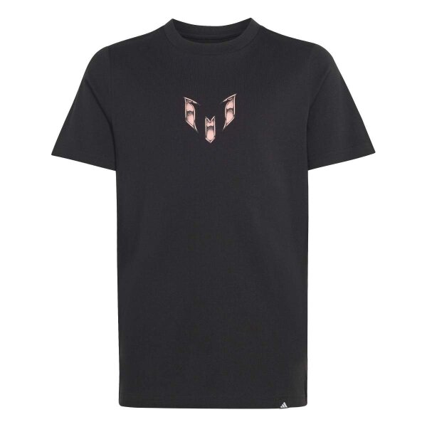 adidas Messi Icon Graphic T-Shirt Kinder - black