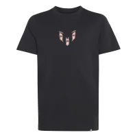 adidas Messi Icon Graphic T-Shirt Kinder - black