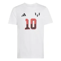 adidas Messi N G T-Shirt Kinder - white
