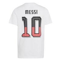 adidas Messi N G T-Shirt Kinder - white
