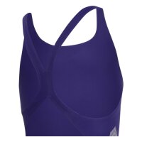 adidas Logo C-Back Badeanzug Kinder - cpurpl/white