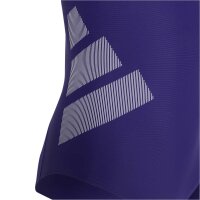 adidas Logo C-Back Badeanzug Kinder - cpurpl/white