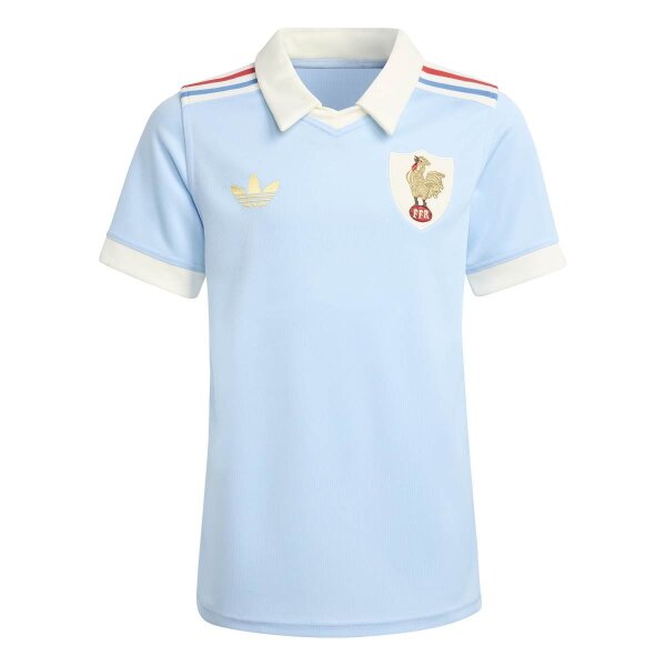 adidas Frankreich Rugby 120 Years Crunch Replica Trikot...
