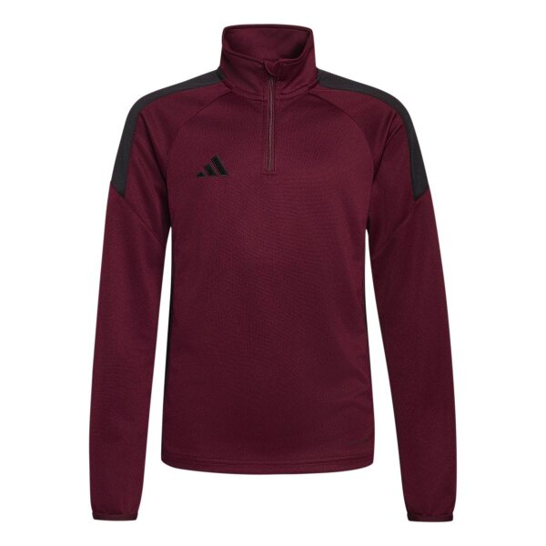 adidas Tiro ES Trainingsjacke Kinder - maroon/black/black