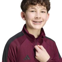 adidas Tiro ES Trainingsjacke Kinder - maroon/black/black