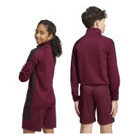 adidas Tiro ES Trainingsjacke Kinder - maroon/black/black