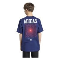 adidas Marvel Spider-Man Graphics T-Shirt Kinder - dkblue/white