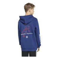 adidas Marvel Spider-Man Hooded Sweat Hoodie Kinder - dkblue/white