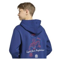 adidas Marvel Spider-Man Hooded Sweat Hoodie Kinder - dkblue/white