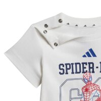adidas Marvel Spider-Man T-Shirt Set Baby - white/royblu