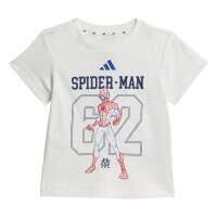 adidas Marvel Spider-Man T-Shirt Set Baby - white/royblu