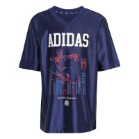 adidas Marvel Spider-Man T-Shirt Kinder - dkblue/white