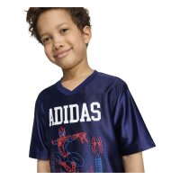 adidas Marvel Spider-Man T-Shirt Kinder - dkblue/white
