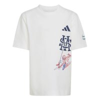 adidas Mrvl SM Tset Trainingshose Kinder - white/dkblue