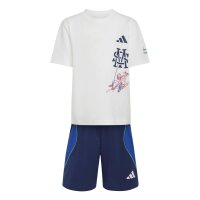 adidas Mrvl SM Tset Trainingshose Kinder - white/dkblue