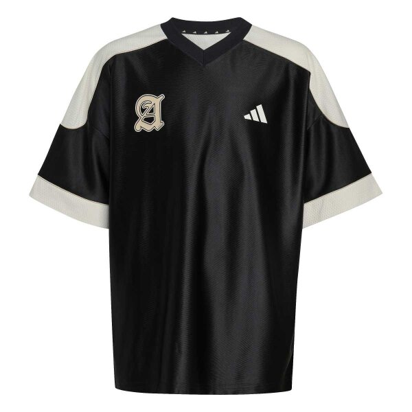 adidas Std Sht T-Shirt Kinder - black/owhite/crywht