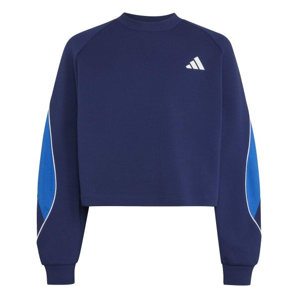adidas Stadium Sweatshirt Kinder - dkblue/broyal/white