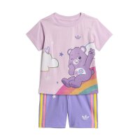 adidas Shorts Tee Set Baby - orcfus/lpurpl