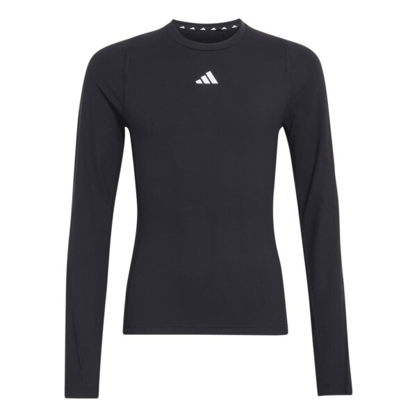 adidas TF Climawarm langarm Shirt Kinder - black/white