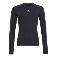adidas TF Climawarm langarm Shirt Kinder - black/white