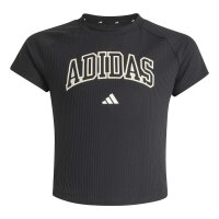 adidas Collegiate Shirt T-Shirt Kinder - black/owhite