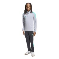 adidas Tiro ES lange Hose Kinder - ntgrey/minrus/white