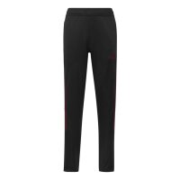 adidas Tiro ES lange Hose Kinder - black/maroon/maroon