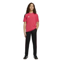 adidas Tiro ES lange Hose Kinder - black/maroon/maroon