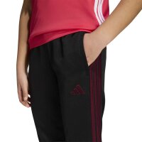 adidas Tiro ES lange Hose Kinder - black/maroon/maroon