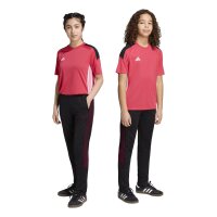 adidas Tiro ES lange Hose Kinder - black/maroon/maroon