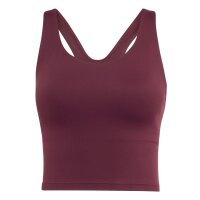 adidas All Me Support Tank Sport BH Damen - maroon