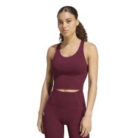 adidas All Me Support Tank Sport BH Damen - maroon