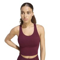 adidas All Me Support Tank Sport BH Damen - maroon