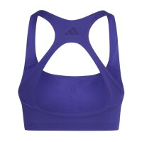 adidas Optimé Workout 3-Stripes Support Sport BH Damen - purpur/cpurpl