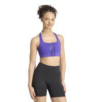 adidas Optimé Workout 3-Stripes Support Sport BH Damen - purpur/cpurpl