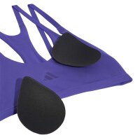 adidas Optimé Workout Strappy Light Support Sport BH Damen - purpur