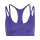 adidas Optimé Workout Strappy Light Support Sport BH Damen - purpur